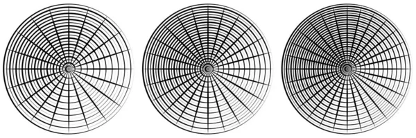 Dairesel çizgiler elementi birleştiriliyor. Stock vektör illüstrasyonu, klip- art grafikleri