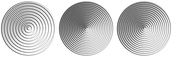 Dairesel çizgiler elementi birleştiriliyor. Stock vektör illüstrasyonu, klip- art grafikleri