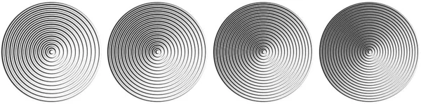 Dairesel çizgiler elementi birleştiriliyor. Stock vektör illüstrasyonu, klip- art grafikleri