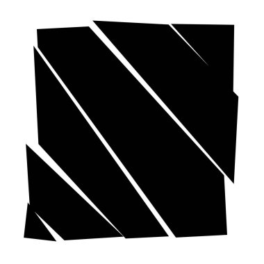 Kırma, kesme, kırılma doku efekti elementi