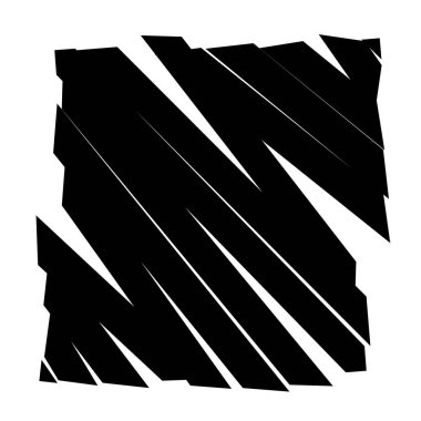 Kırma, kesme, kırılma doku efekti elementi