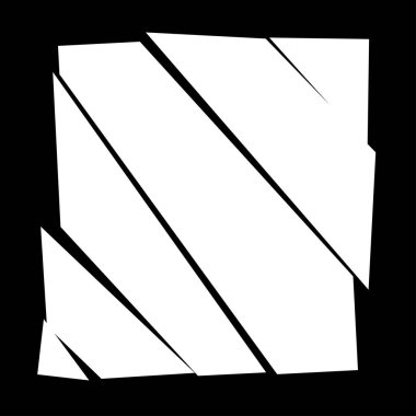 Kırma, kesme, kırılma doku efekti elementi