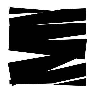 Kırma, kesme, kırılma doku efekti elementi