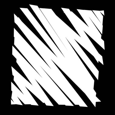 Kırma, kesme, kırılma doku efekti elementi