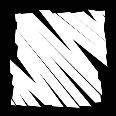 Kırma, kesme, kırılma doku efekti elementi