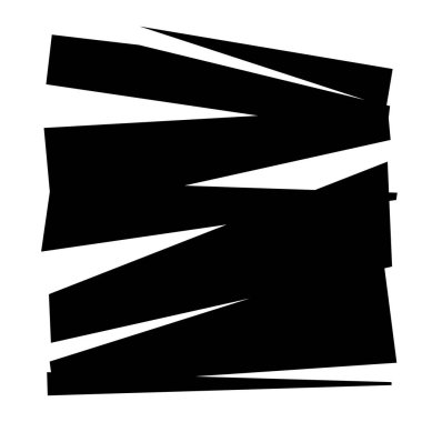 Kırma, kesme, kırılma doku efekti elementi