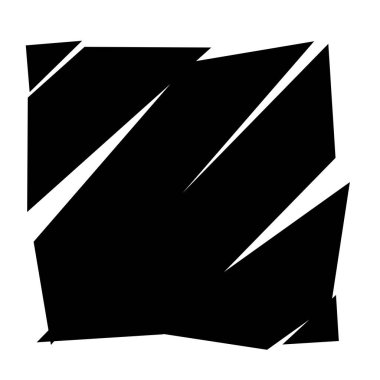 Kırma, kesme, kırılma doku efekti elementi