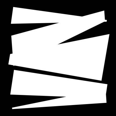 Kırma, kesme, kırılma doku efekti elementi