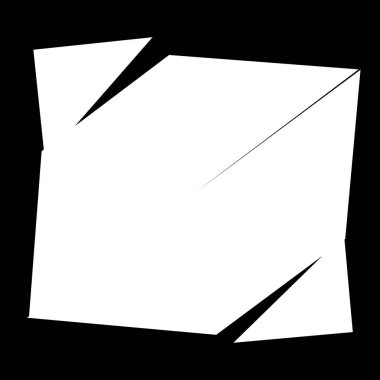 Kırma, kesme, kırılma doku efekti elementi