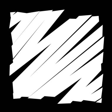 Kırma, kesme, kırılma doku efekti elementi