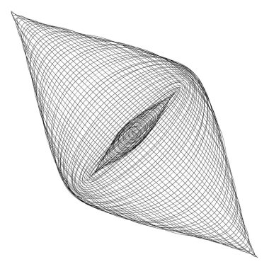 Soyut çizgi çizim ögesi