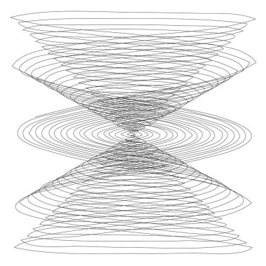 Soyut çizgi çizim ögesi