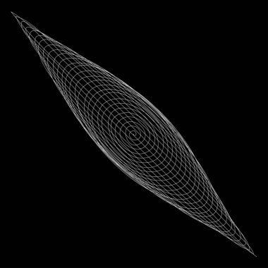 Soyut çizgi çizim ögesi