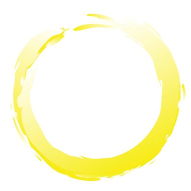 Grungy, textured circle element. Circular splatter shape
