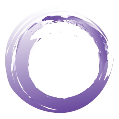 Huysuz, dokulu daire elementi. Dairesel sıçrama şekli