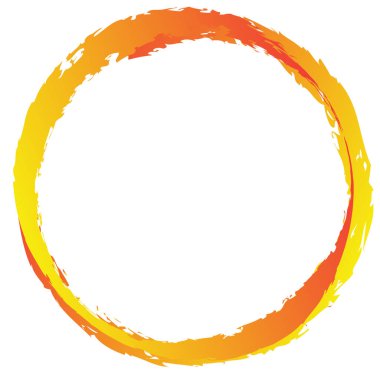 Huysuz, dokulu daire elementi. Dairesel sıçrama şekli