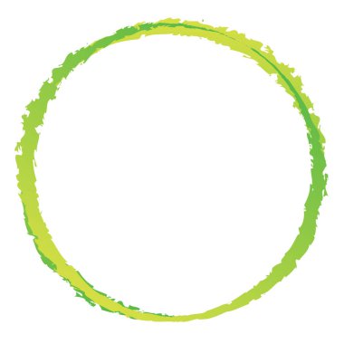 Huysuz, dokulu daire elementi. Dairesel sıçrama şekli