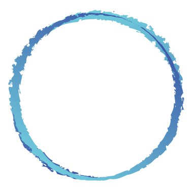 Huysuz, dokulu daire elementi. Dairesel sıçrama şekli