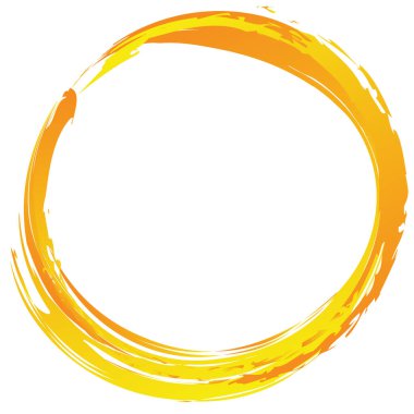 Huysuz, dokulu daire elementi. Dairesel sıçrama şekli