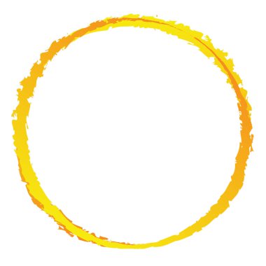 Huysuz, dokulu daire elementi. Dairesel sıçrama şekli