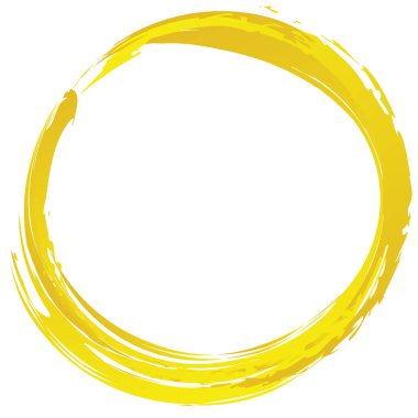 Huysuz, dokulu daire elementi. Dairesel sıçrama şekli