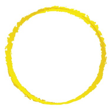 Huysuz, dokulu daire elementi. Dairesel sıçrama şekli