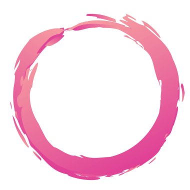 Huysuz, dokulu daire elementi. Dairesel sıçrama şekli