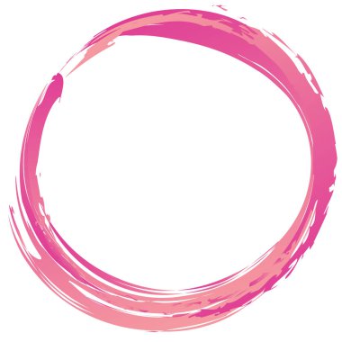 Huysuz, dokulu daire elementi. Dairesel sıçrama şekli