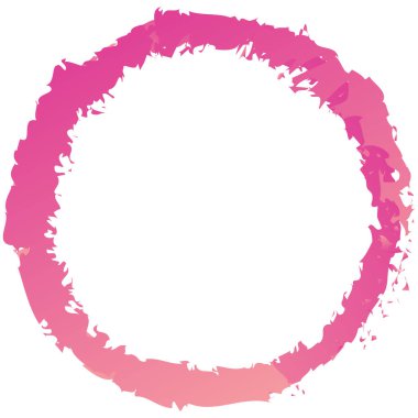 Huysuz, dokulu daire elementi. Dairesel sıçrama şekli