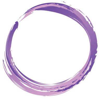 Huysuz, dokulu daire elementi. Dairesel sıçrama şekli