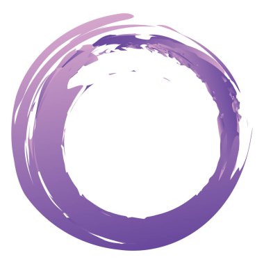 Huysuz, dokulu daire elementi. Dairesel sıçrama şekli