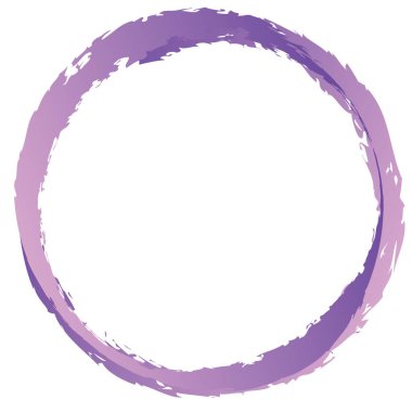 Huysuz, dokulu daire elementi. Dairesel sıçrama şekli