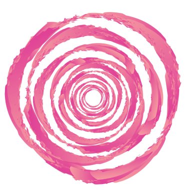 Huysuz, dokulu daire elementi. Dairesel sıçrama şekli