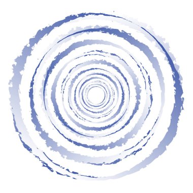 Huysuz, dokulu daire elementi. Dairesel sıçrama şekli