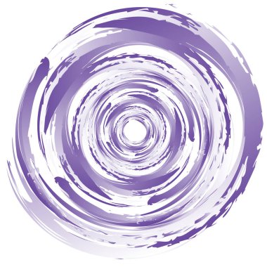 Huysuz, dokulu daire elementi. Dairesel sıçrama şekli