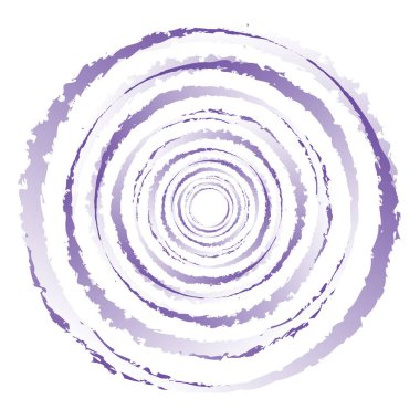 Huysuz, dokulu daire elementi. Dairesel sıçrama şekli