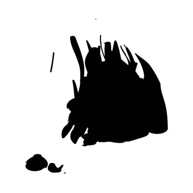 Pis boya fırçası, fırça darbesi şekli, element