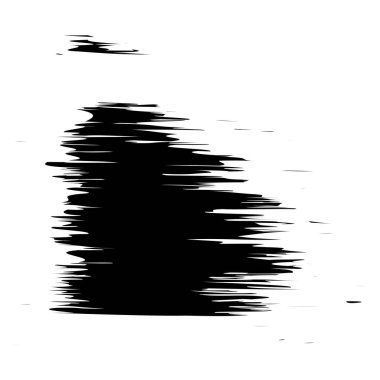 Pis boya fırçası, fırça darbesi şekli, element