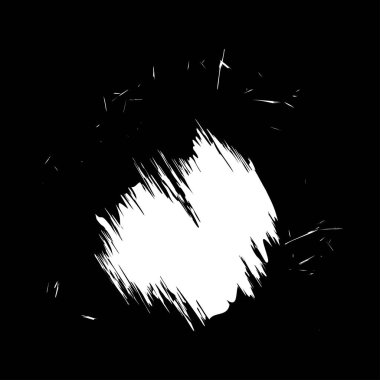 Pis boya fırçası, fırça darbesi şekli, element