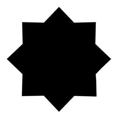 Yıldız patlaması, güneş patlaması yıldız şekli vektör elementi 