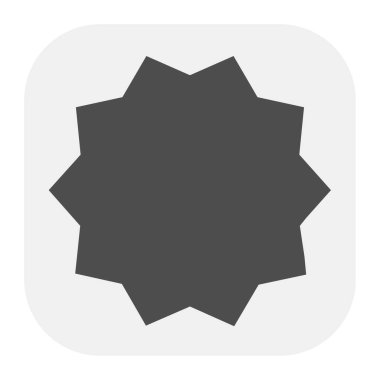 Yıldız patlaması, güneş patlaması yıldız şekli vektör elementi 