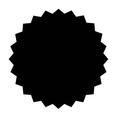 Yıldız patlaması, güneş patlaması yıldız şekli vektör elementi 