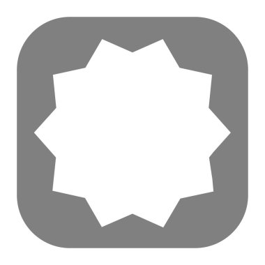 Yıldız patlaması, güneş patlaması yıldız şekli vektör elementi 