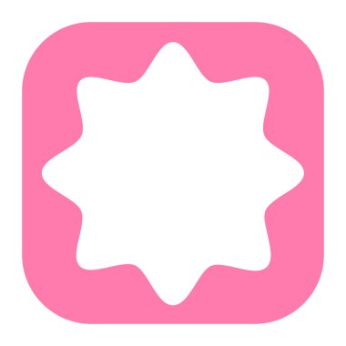 Yıldız patlaması, güneş patlaması yıldız şekli vektör elementi 