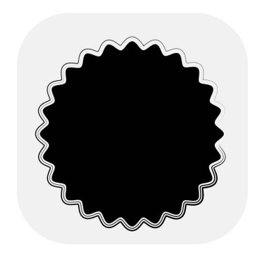 Yıldız patlaması, güneş patlaması yıldız şekli vektör elementi 