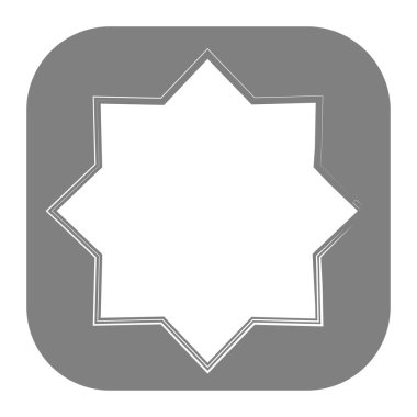 Yıldız patlaması, güneş patlaması yıldız şekli vektör elementi 