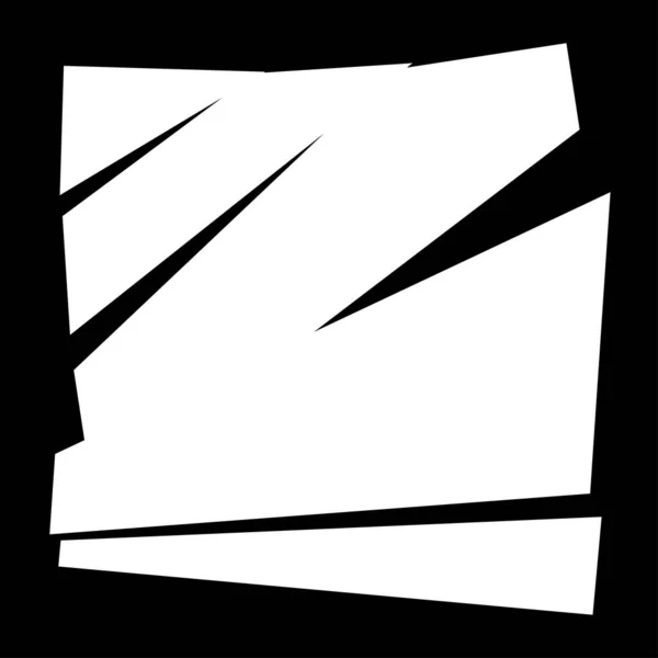 Slit Slash Fracture Texture Effect Element — ストックベクタ