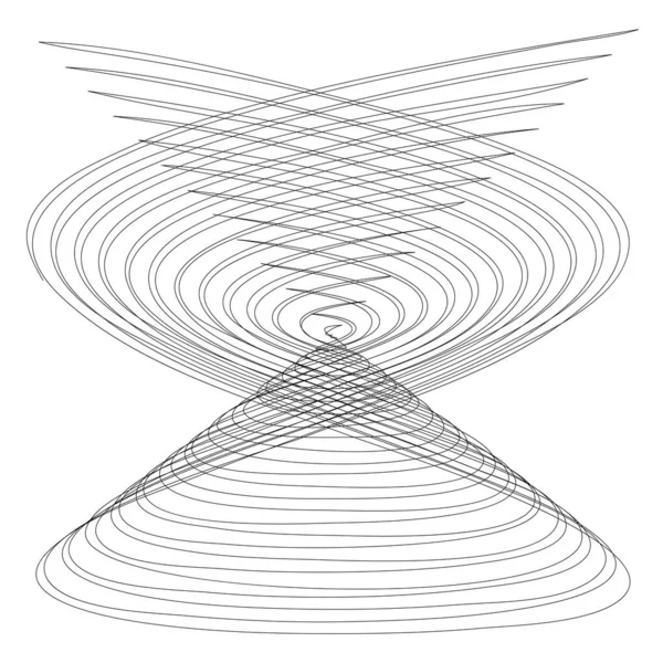 Abstract Line Art Drawing Element — 图库矢量图片