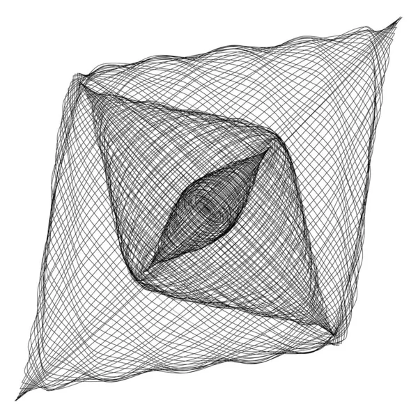 Soyut çizgi çizim ögesi