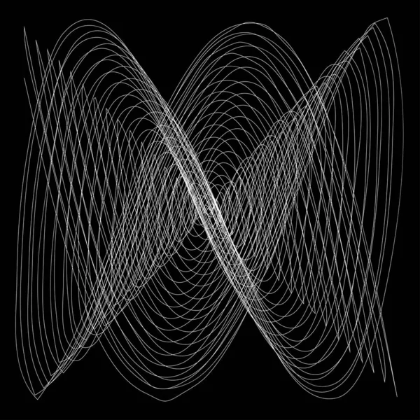 Abstracte Lijn Tekenelement — Stockvector